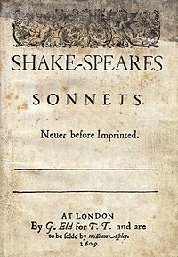 Sonette Shakespeare